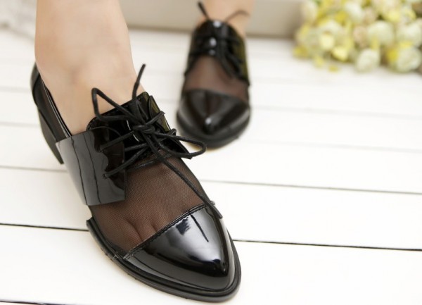 Женские туфли в мужском стиле: подбираем гардероб