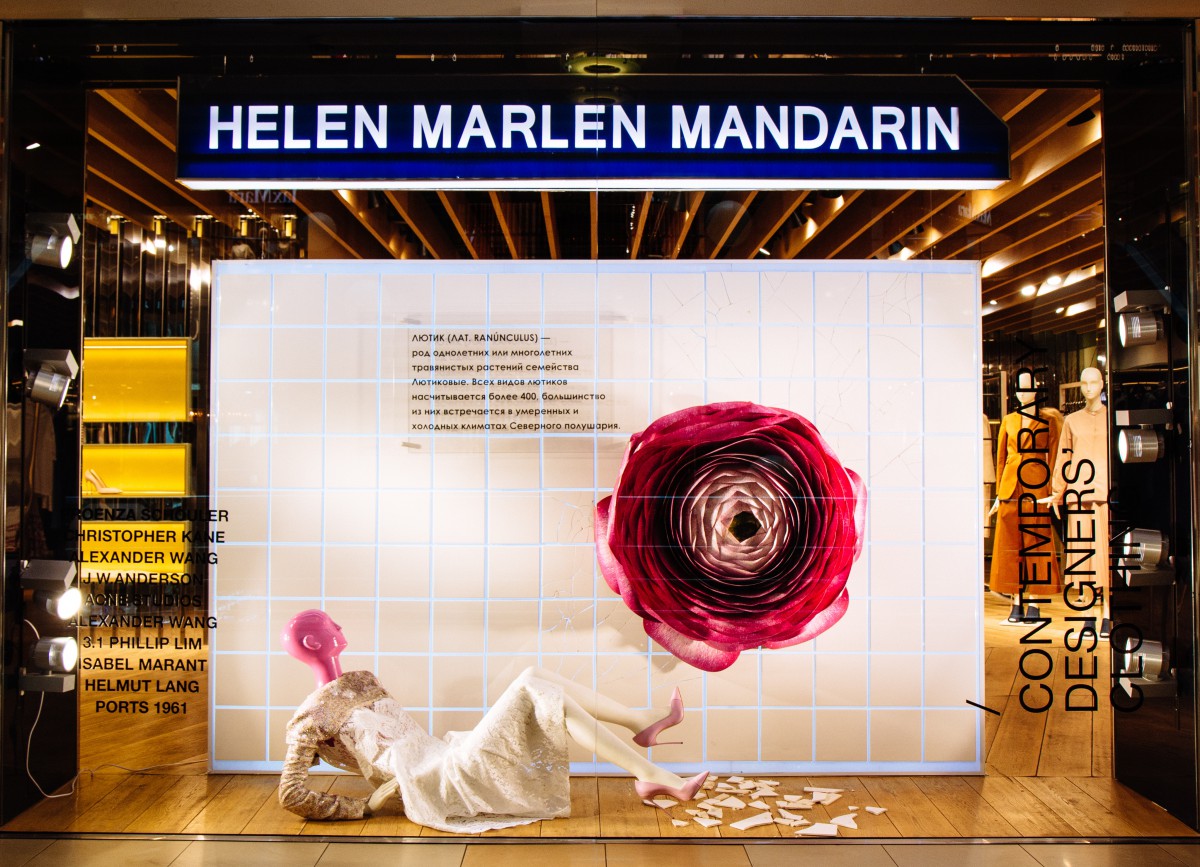 Весенние витрины в мультибрендовых магазинах Helen Marlen Group