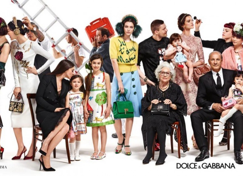 Новая «Семейная» рекламная кампания Dolce&amp;Gabbana