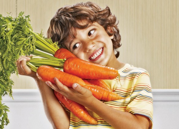 Овощи и фрукты в рационе ребёнка