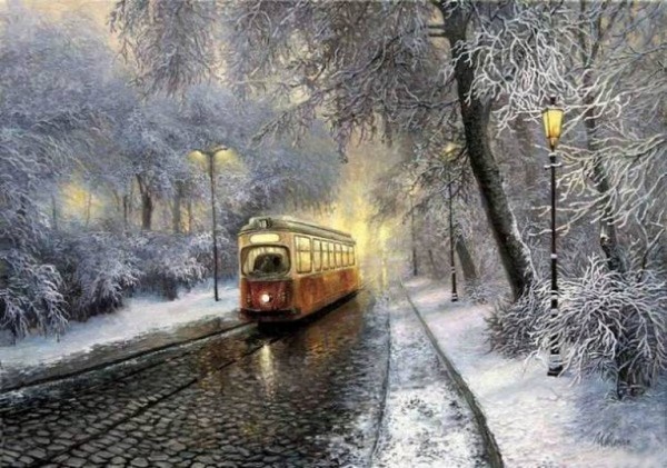 В Киеве во время зимних каникул будет работать Сказочный трамвайчик
