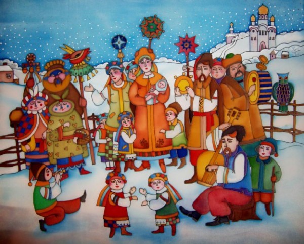 Атмосфера Різдва на картинах українських художників